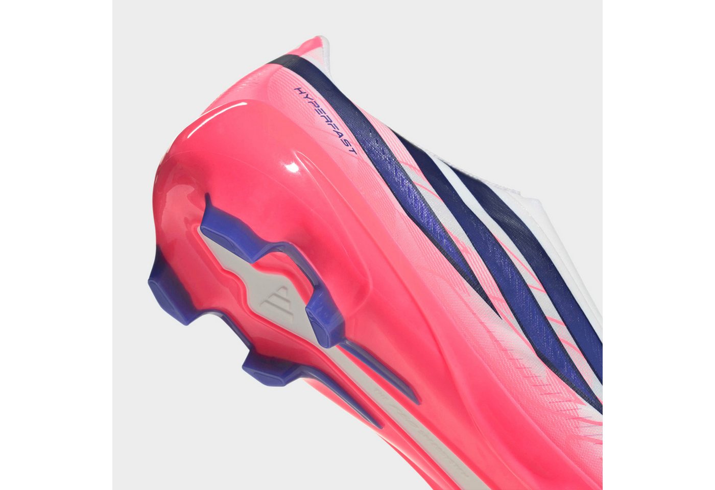 adidas Performance F50 HYPERFAST LEAGUE, NATURRASEN, OHNE SCHNÜRSENKEL Fußballschuh Außensohle für Rasen und feste Böden Bild 2