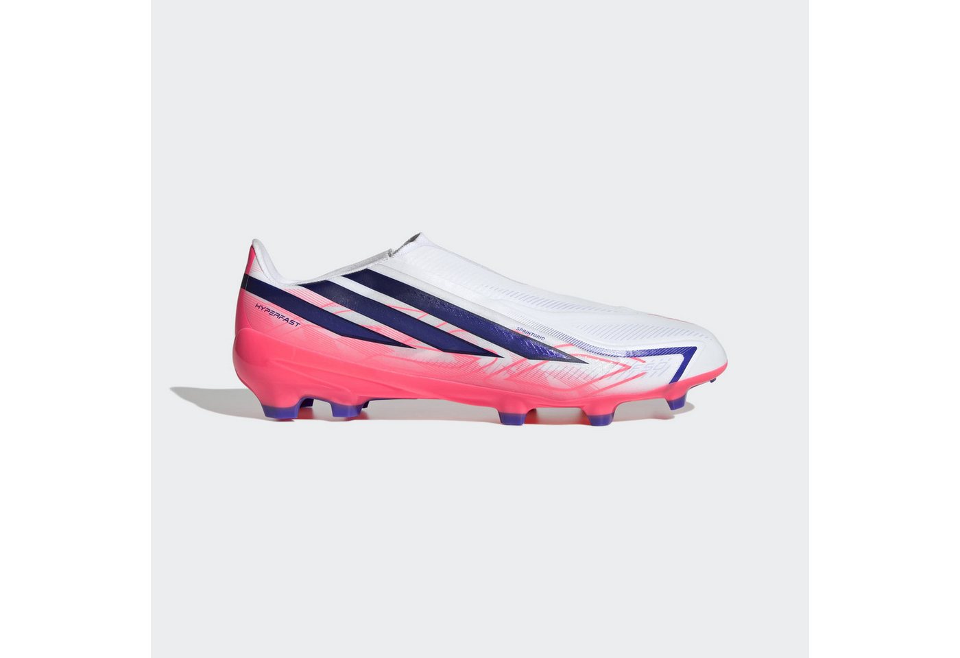 adidas Performance F50 HYPERFAST LEAGUE, NATURRASEN, OHNE SCHNÜRSENKEL Fußballschuh Außensohle für Rasen und feste Böden Bild 3