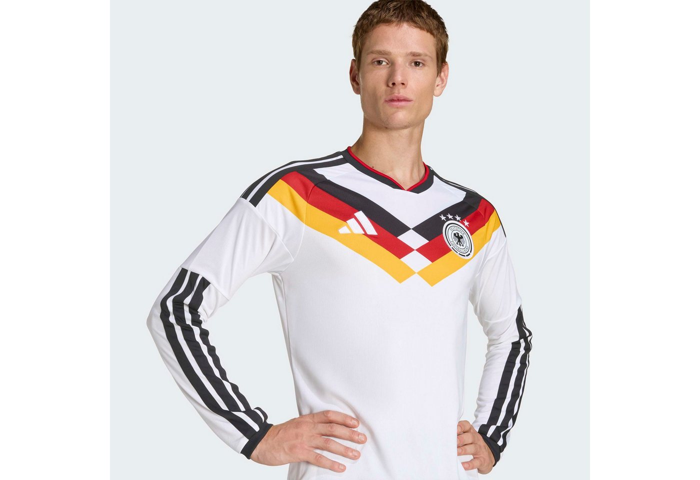 adidas Performance Fußballtrikot DEUTSCHLAND 26 HEIMTRIKOT, LANGÄRMLIG DFB Heimtrikot, WM Trikot 2026 Bild 3