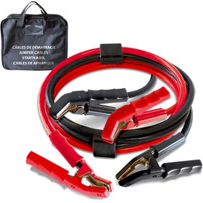 Starthilfekabel-Set max. 1000 A vollisoliert, 2x 50mm² Spannungsschutz + Tasche