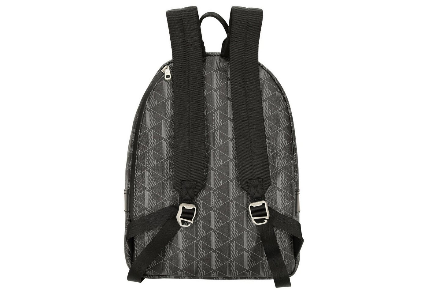 Lacoste Rucksack The Blend - Rucksack aus Canvas 40 cm (allover monogram black)