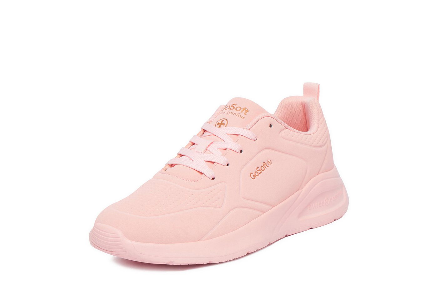 Go Soft Go Soft Damen Turnschuhe Rosa Walkingschuh Bild 3