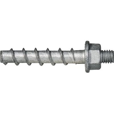Betonschraube BTS E 6-35 M6, Außengewinde, ZnAl, 150er Box