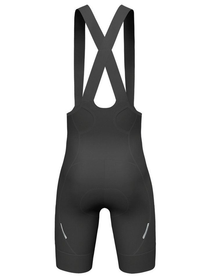 Wulibike Radhose Herren, Hosenträgern, GEL-Sitzpolster, 3 Taschen, Reflektierend (1-tlg) Atmungsaktiv, stoßdämpfend, Silikon-Beinbündchen Bild 2