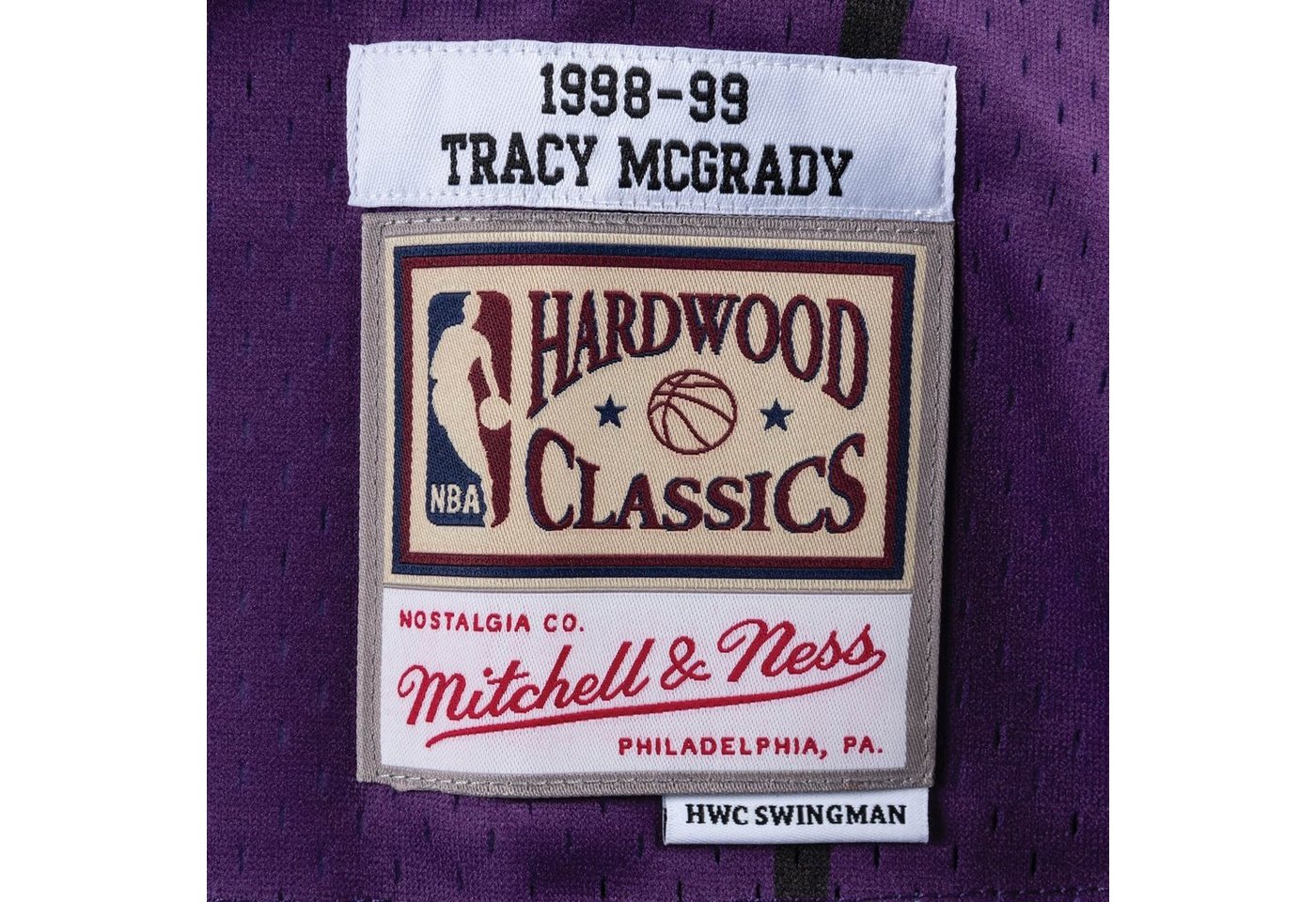 Mitchell & Ness Basketballtrikot Swingman Jersey Toronto Raptors 9899 Tracy Mcgrad Bild 3
