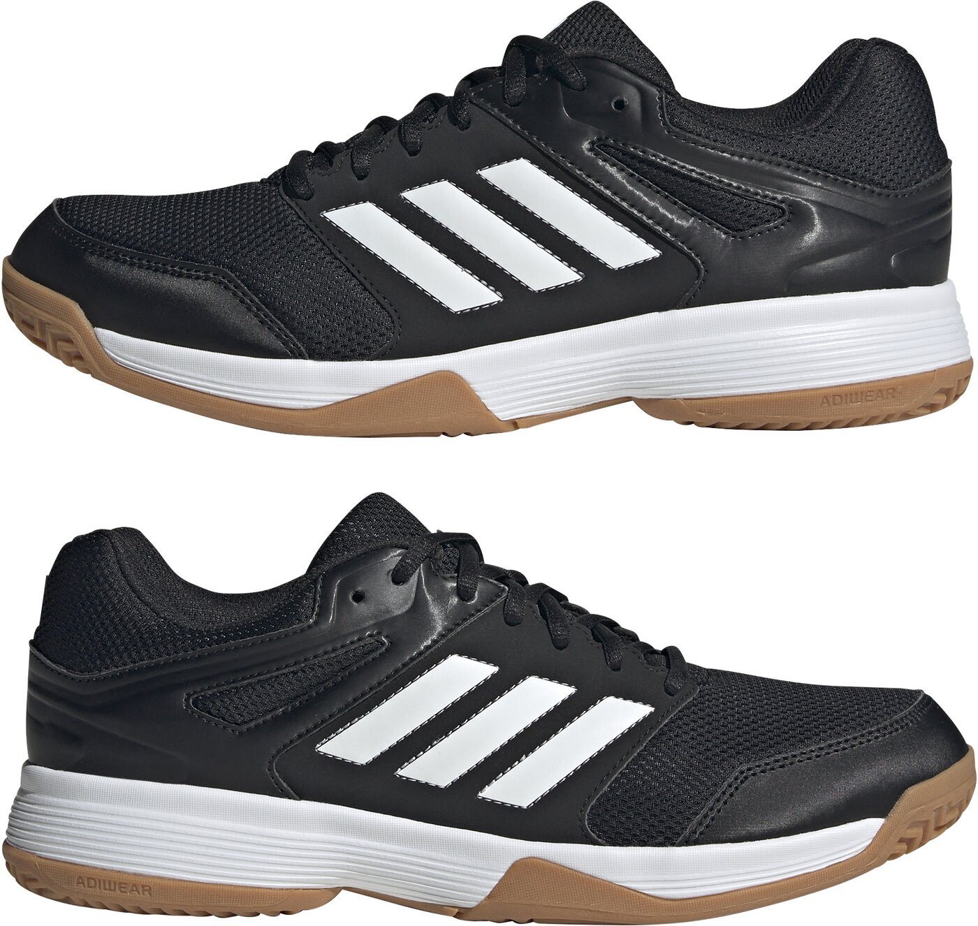 adidas Sportswear Speedcourt M CBLACK/FTWWHT/GUM10 Hallenschuh Bild 5