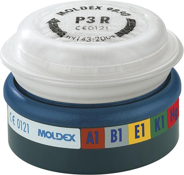 Kombinationsfilter EasyLock® 9730, DIN EN 14387:2004 + A1:2008, ABEK1 Hg P3