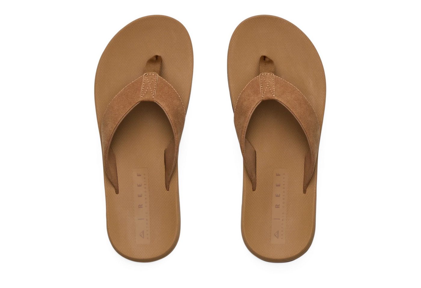 Reef Zehensandalen The Nox (Leder) tobaccobraun Herren Badeschuh