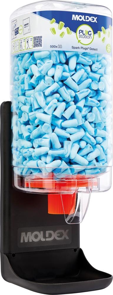 Spender gefüllt Spark Plugs® Detect MoldexStation 7859, blau, 32dB