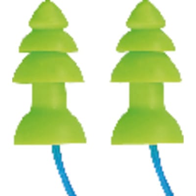 Gehörschutzstöpsel Comets® Cord 6421, grün, SNR 25dB