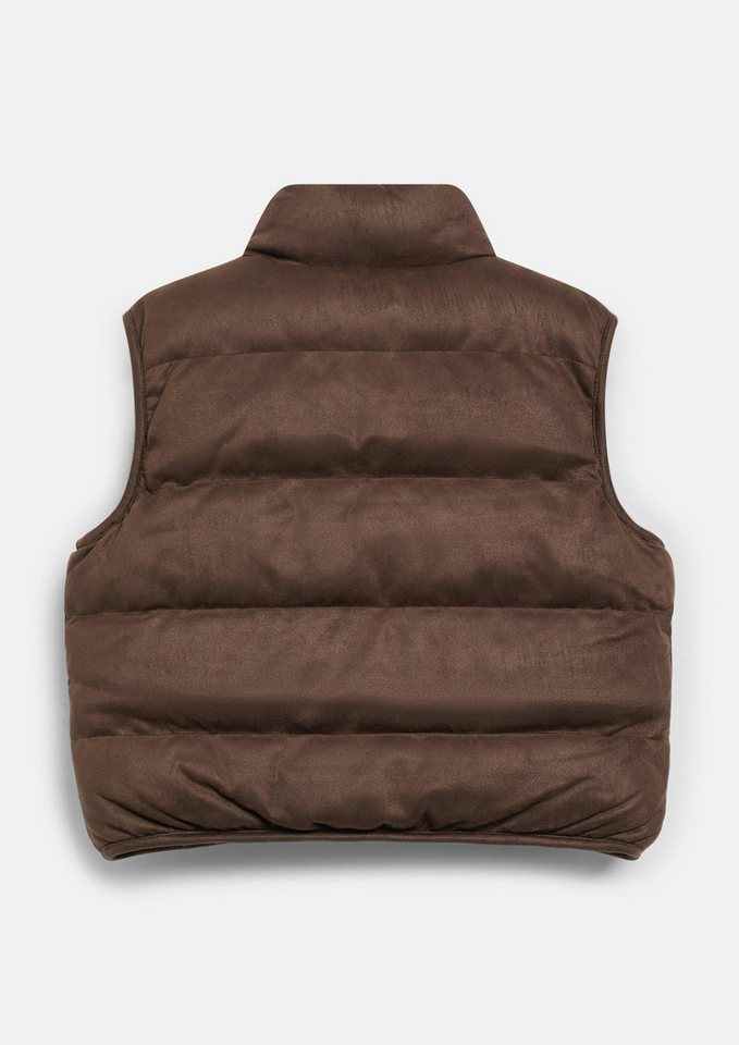 s.Oliver Outdoorjacke Indoor-Weste Boxy Wendeweste in Velours- und Teddy-Mix Bild 2