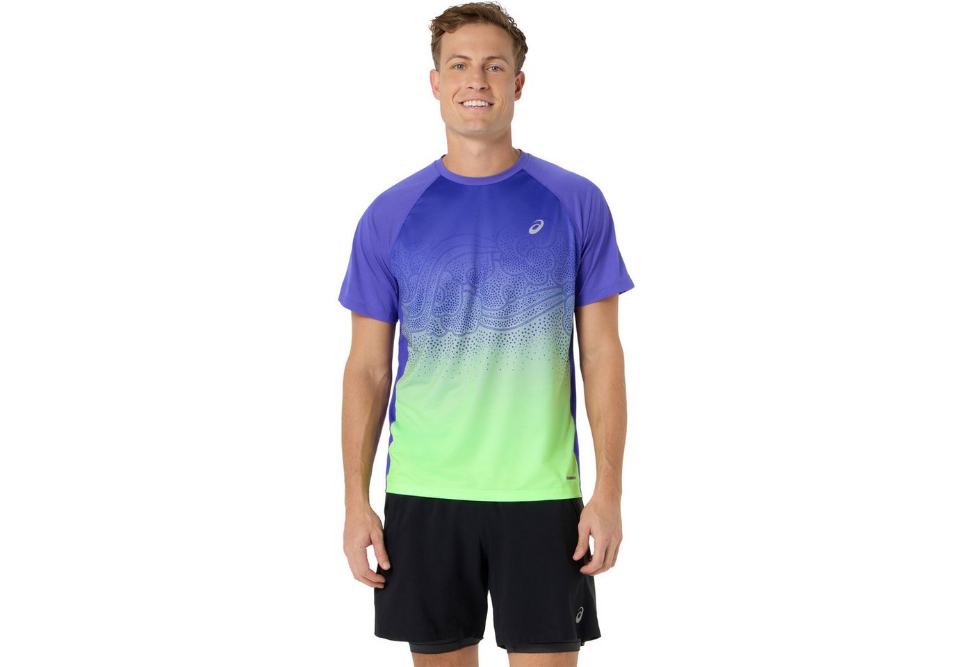 Asics Laufshirt Road Fade S/S Top Men 2011D512-401 für verschiedene Lauf-Workouts geeignet Bild 2