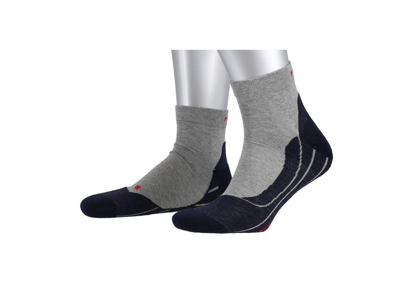FALKE Laufsocken RU4 Endurance Short (mittelstarke Polsterung) grau Herren - 1 Paar Bild 2
