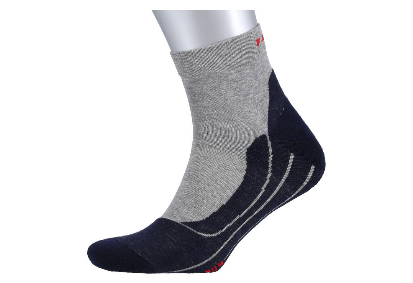 FALKE Laufsocken RU4 Endurance Short (mittelstarke Polsterung) grau Herren - 1 Paar Bild 3