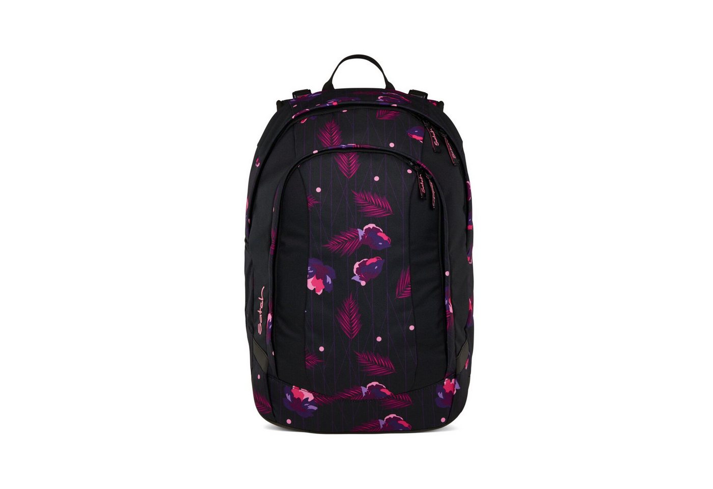 Satch Schulranzen Schulrucksack-Set AIR Mystic Nights 3-teilig (3-teilig), Schulranzen, ergonomisch, Laptop-Fach, Your-Size-System Bild 4
