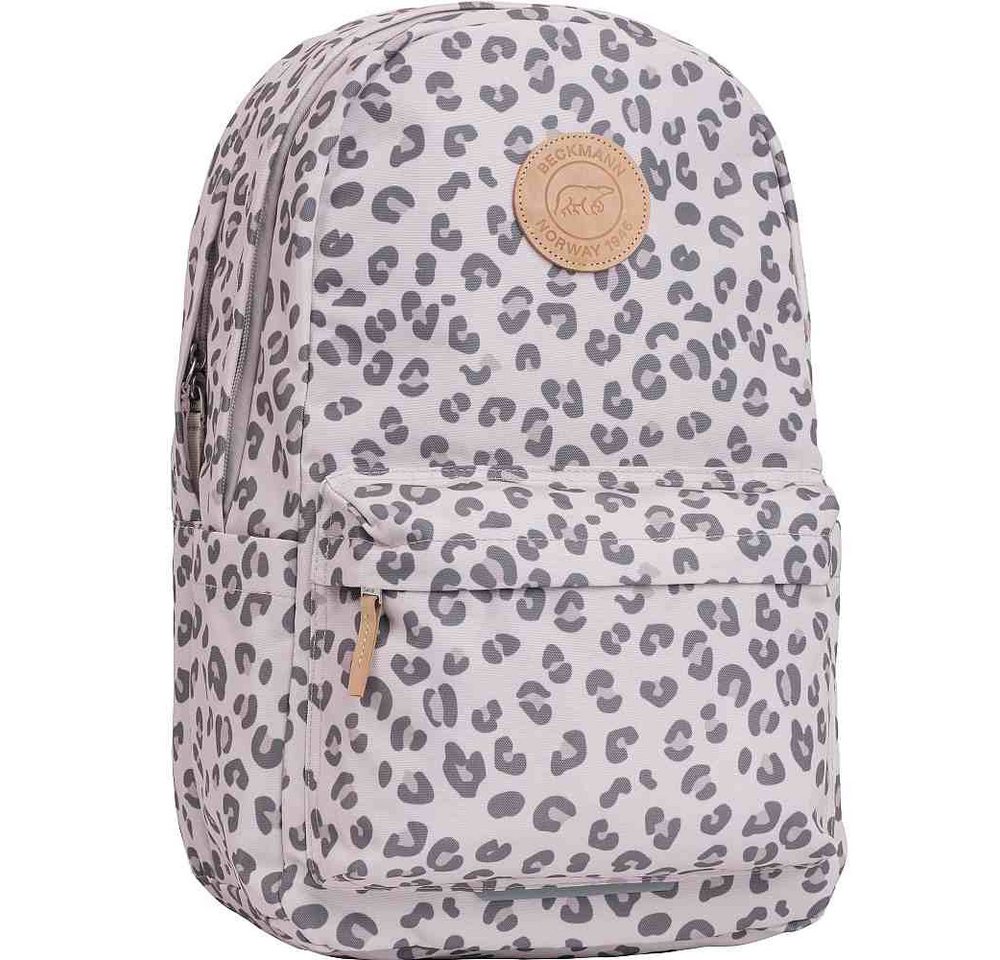 Beckmann Norway Schulrucksack Beckmann Rucksack City 30l Leopard beige Schulrucksack