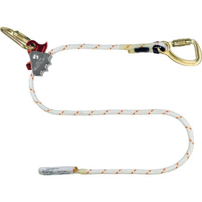 Halteseil ERGOGRIP SK12 L-0259 rot/weiß 12mm 1,5m