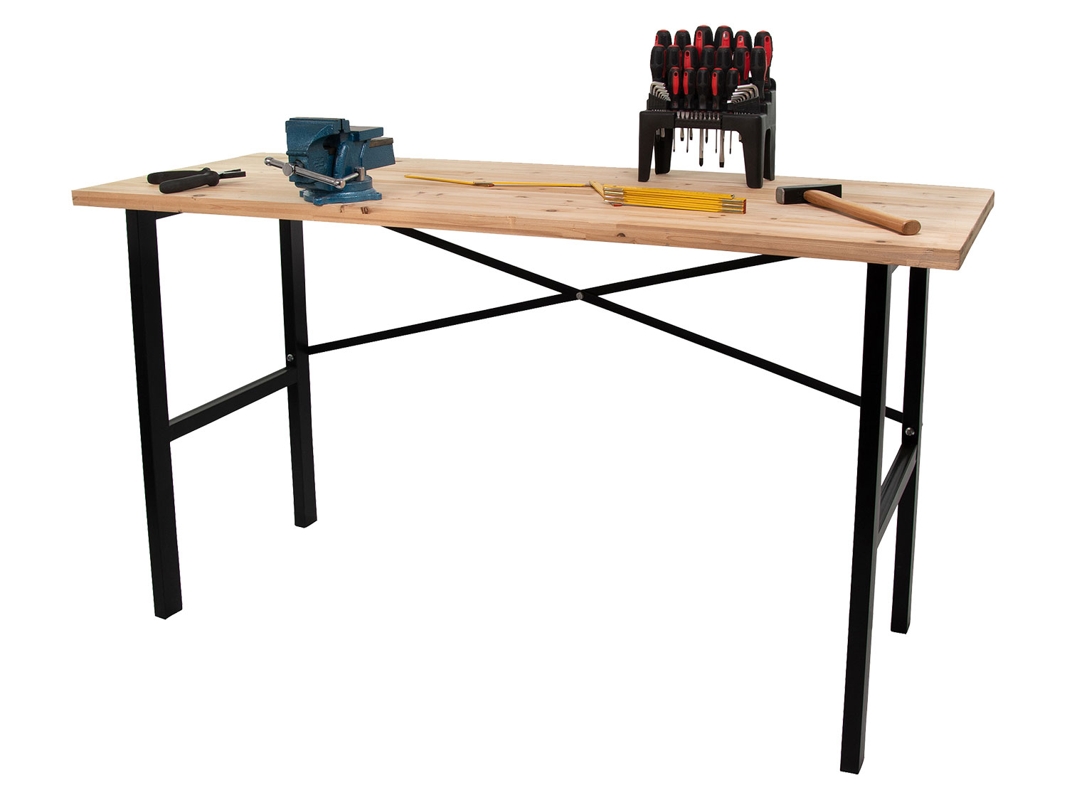 RIKTA Werkbank, B 159 x H 85 x T 58 cm, 200 kg Belastung
