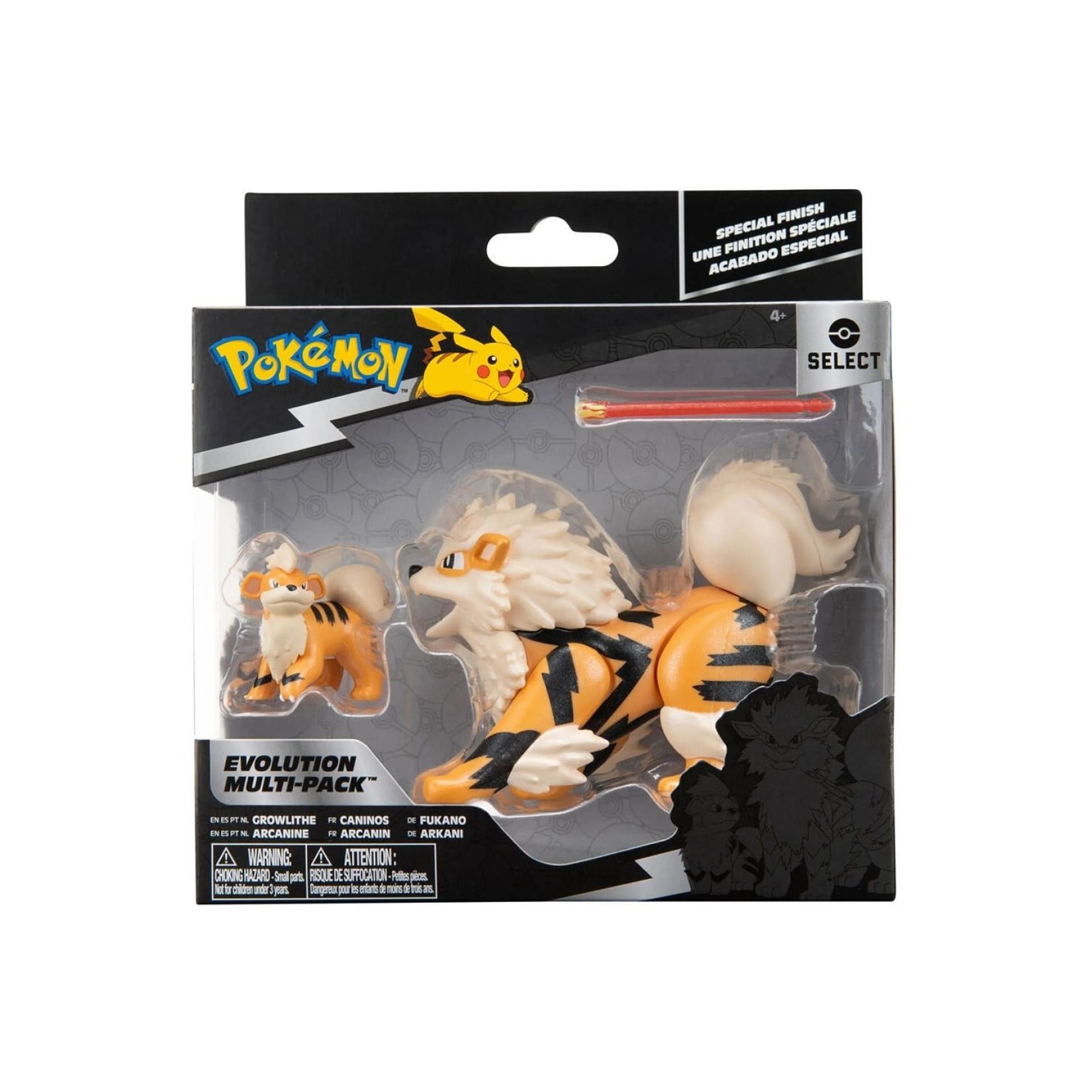 Pokémon Select Evolution MultiP Growlithe/Arcanine