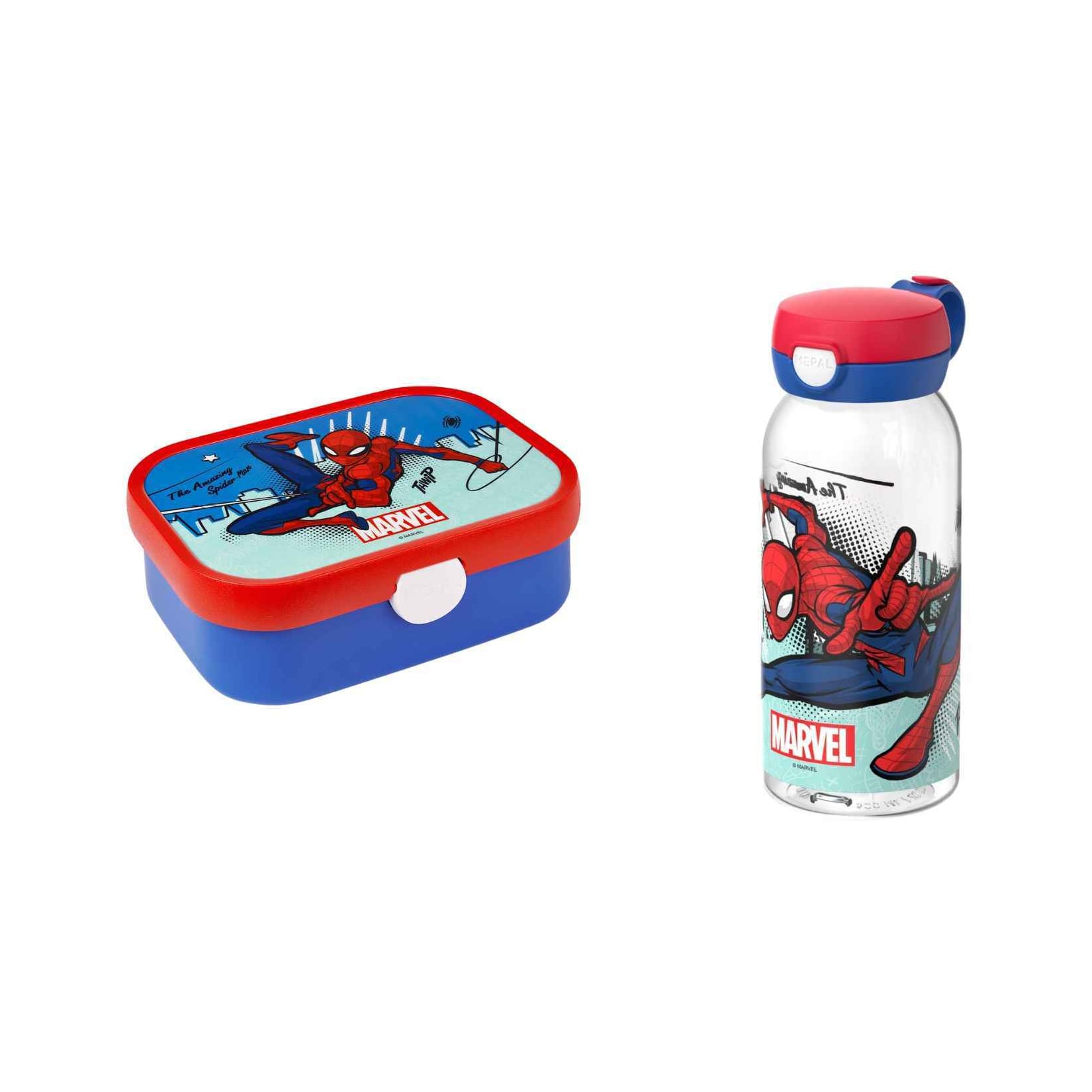 Mepal Lunchset (Flasche mit Klappdeckel) Campus 600 ml + 750 ml 2-tlg.