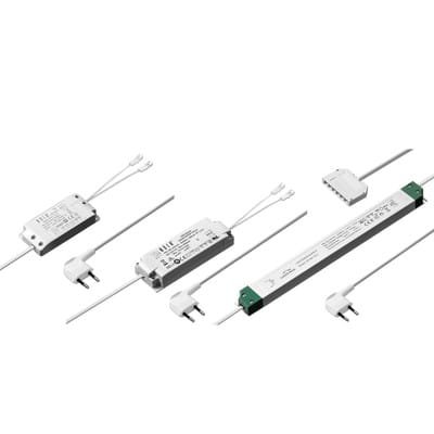 LED-Vorschaltgerät, Euroflachstecker, EVG-30W, 12 Volt DC