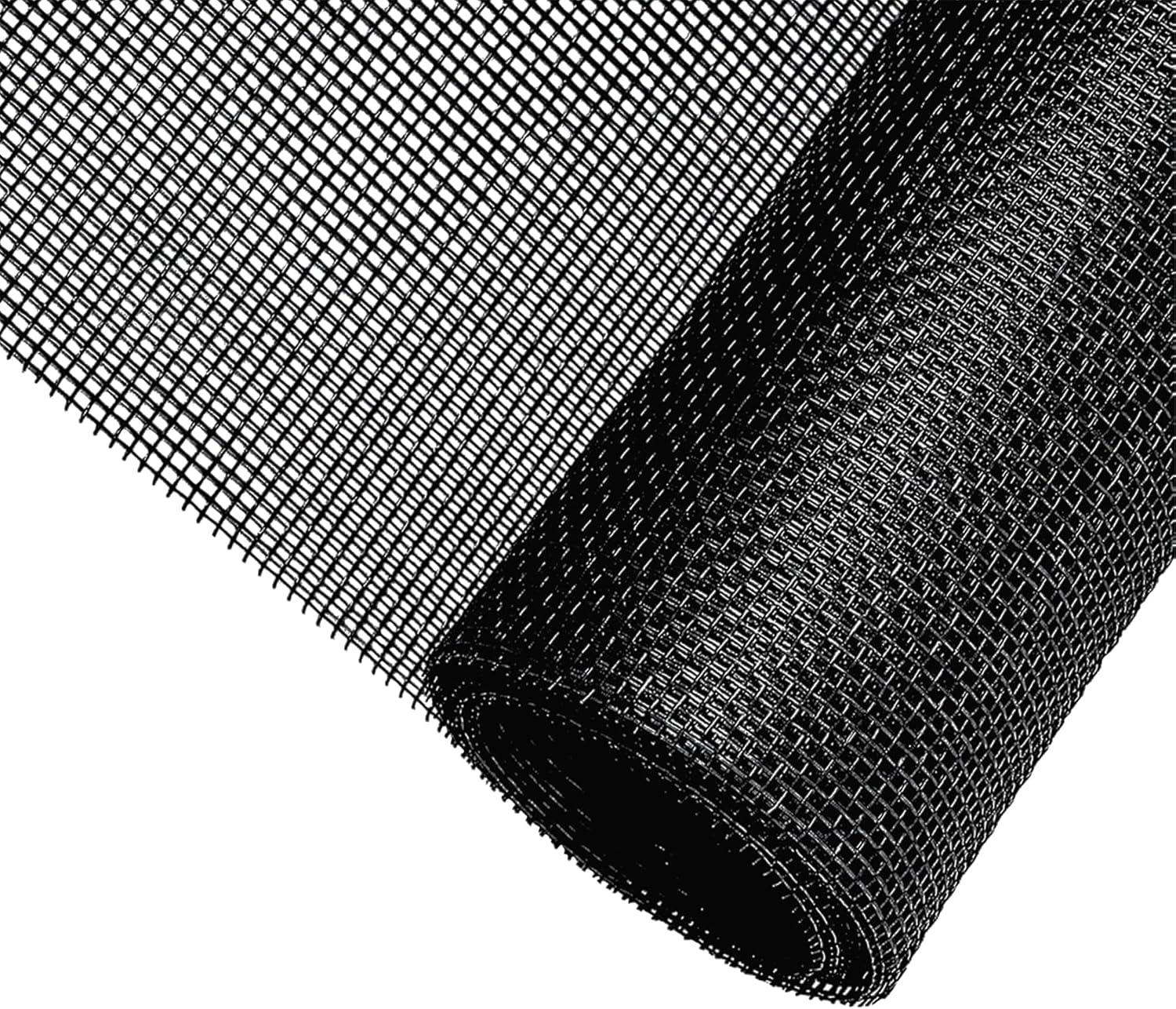Rouleau De Moustiquaire, 150 Cm X 500 Cm – Peut Être Découpé Aux Dimensions De La Fenêtre (noir)