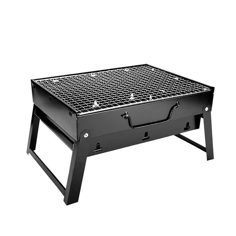 Barbecue, Gril À Charbon De Bois, Outils De Barbecue Pliables, Portables Et Légers, Adaptés Aux Barbecues Et Pique-niques En Plein Air.