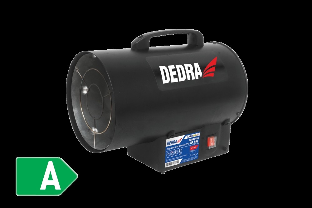 Dedra Ded9941a Gasheizgerät Schwarz 15 Kw