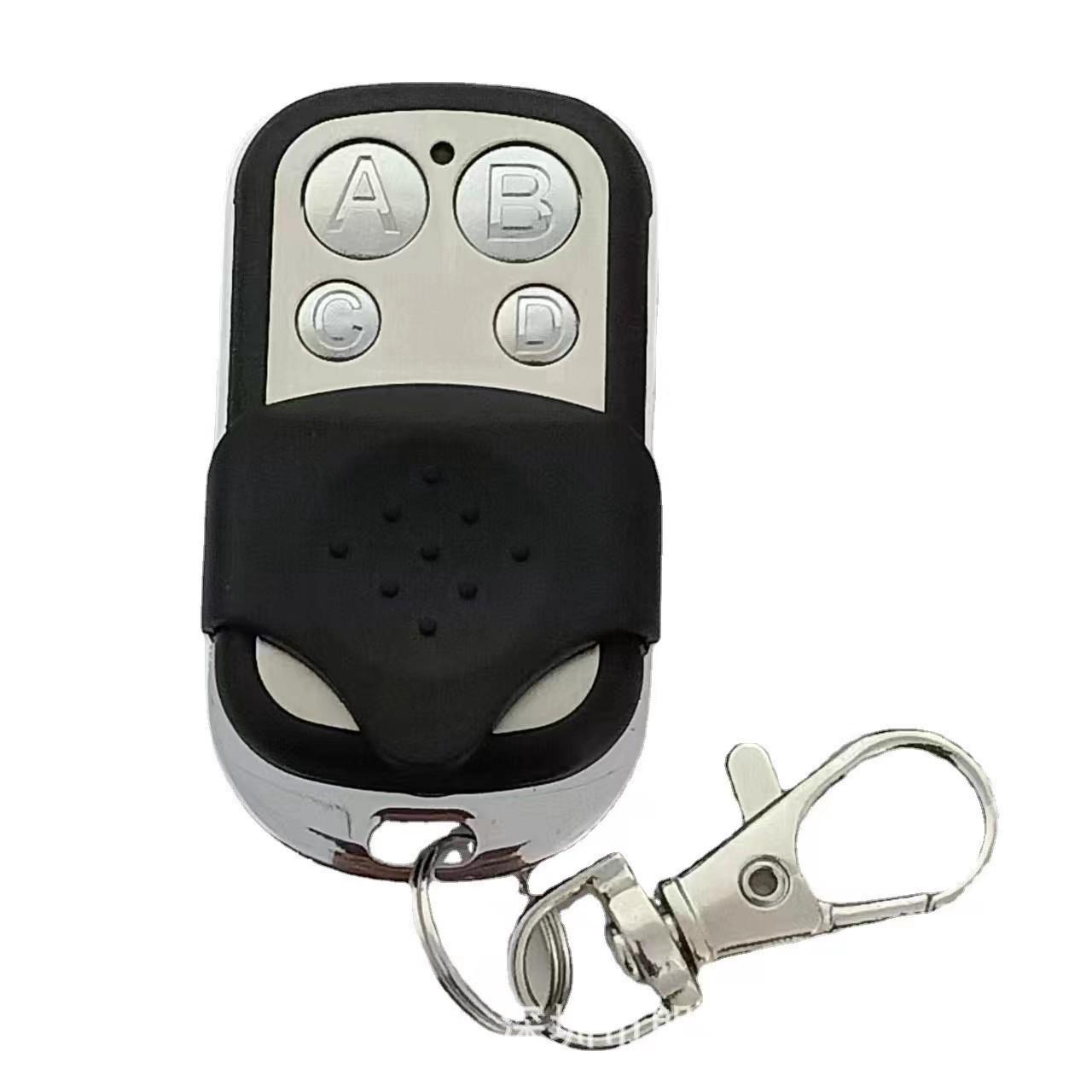 Télécommande Universelle Porte-clés Pour Portail Électrique Et Garage, Compatible Avec Systèmes De Verrouillage Centralisé Véhicule Et Portes Électroniques (abcd)