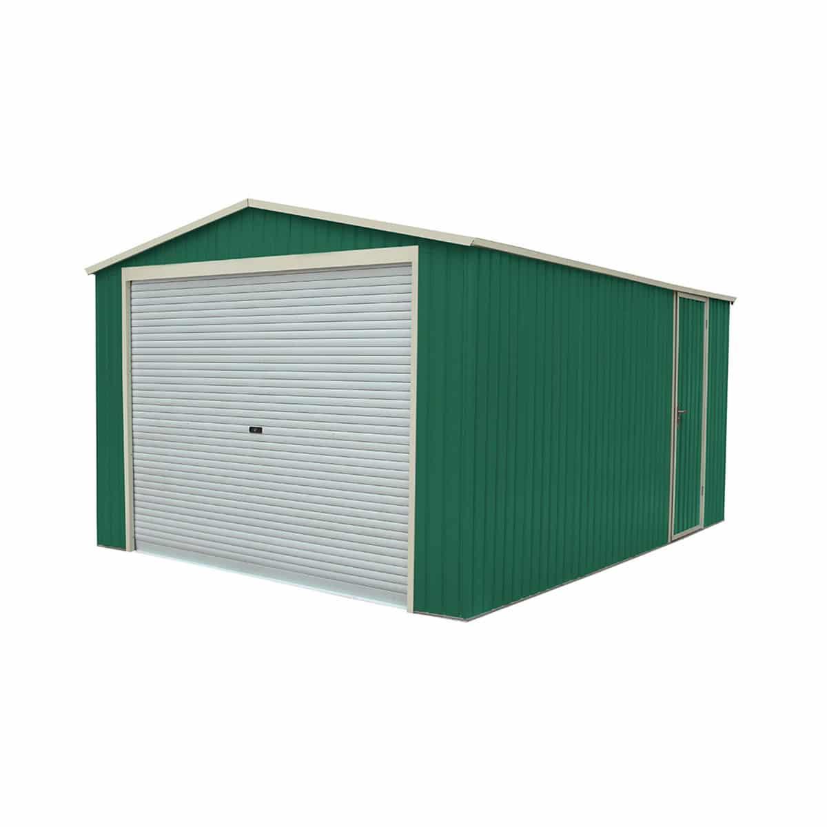 Metallgarage Gardiun Essex 19,5 M² Außenfläche 576x338x243 Cm Grün