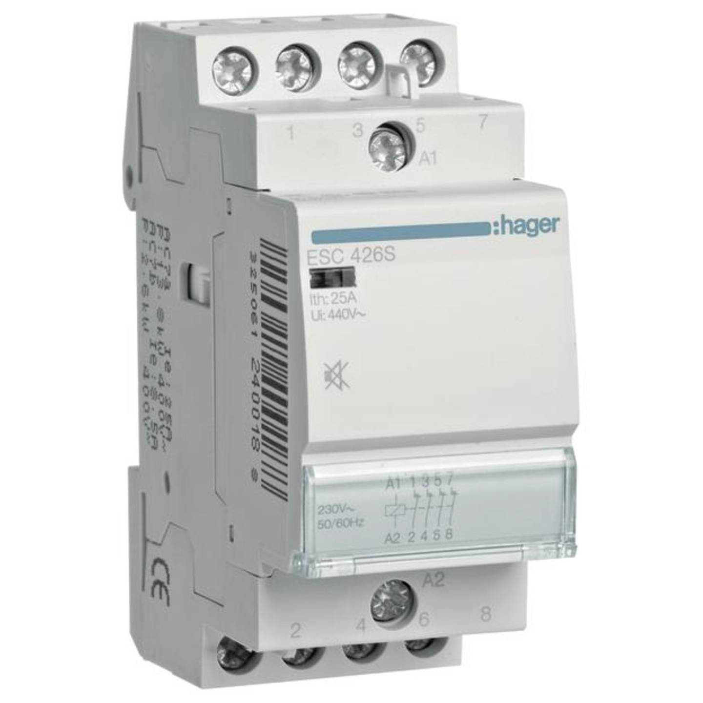 [neuwertig] B-ware Hager Esc426s Installationsschütz Schütz 25a Br