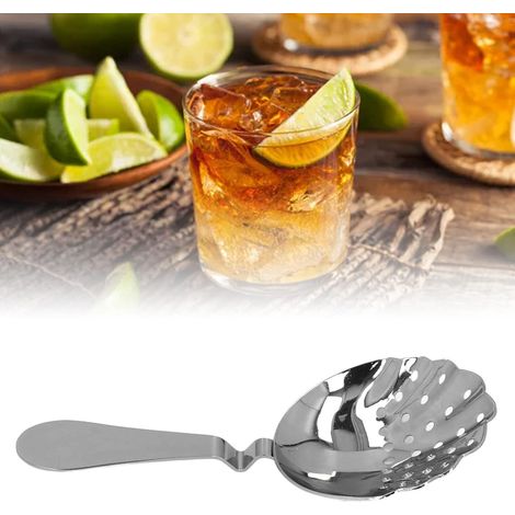 Cocktailsieb Für Getränke, Edelstahl-cocktailsieb Für Den Heimgebrauch (schwarz)