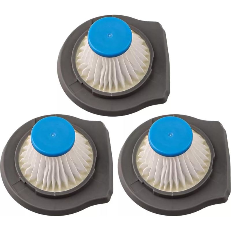 Ersatzfilter Für Black & Decker Dustbuster Staubsauger (3er-pack) Waschbar Und Wiederverwendbar Kompatibel Mit Den Serien Hlvcf10, Hlvc315, Hlvc320 Und Revhv8j Effiziente Filtration Und