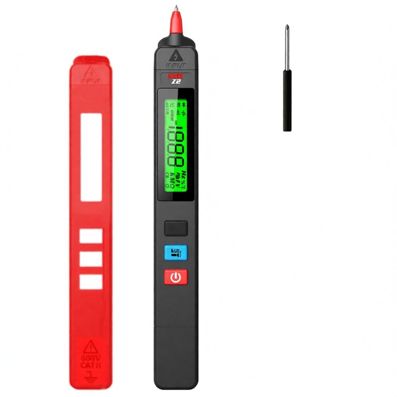 Tester Digitale Di Tensione Ca, Rilevatore Di Dispersioni Elettriche, Stilo Di Prova Senza Contatto 0-300 V, Test Di Fili Sotto Tensione