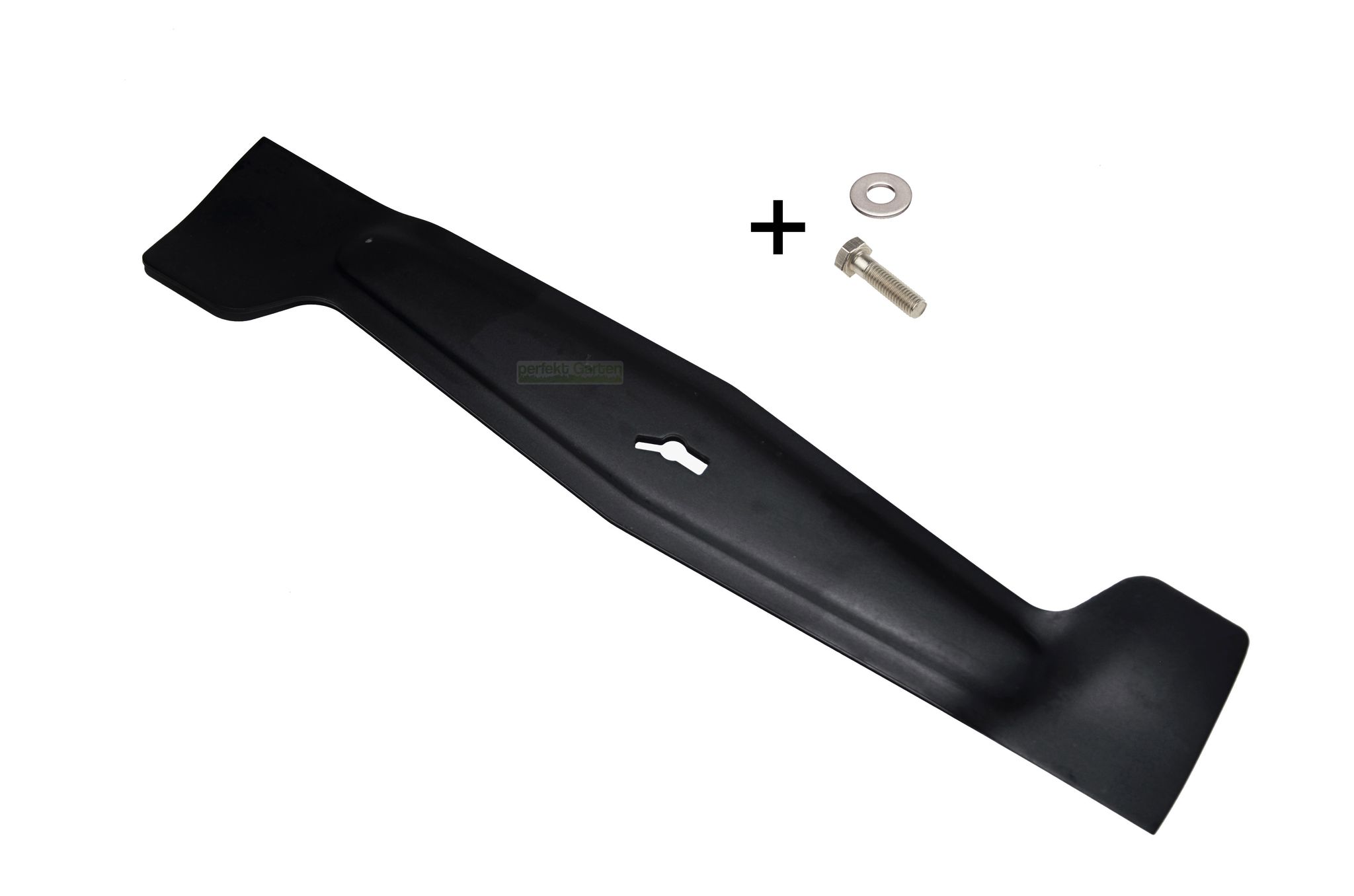 42 Cm Messer Für Rasenmäher Black + Decker Bemw481es (bemw 481 Es) + Schraube