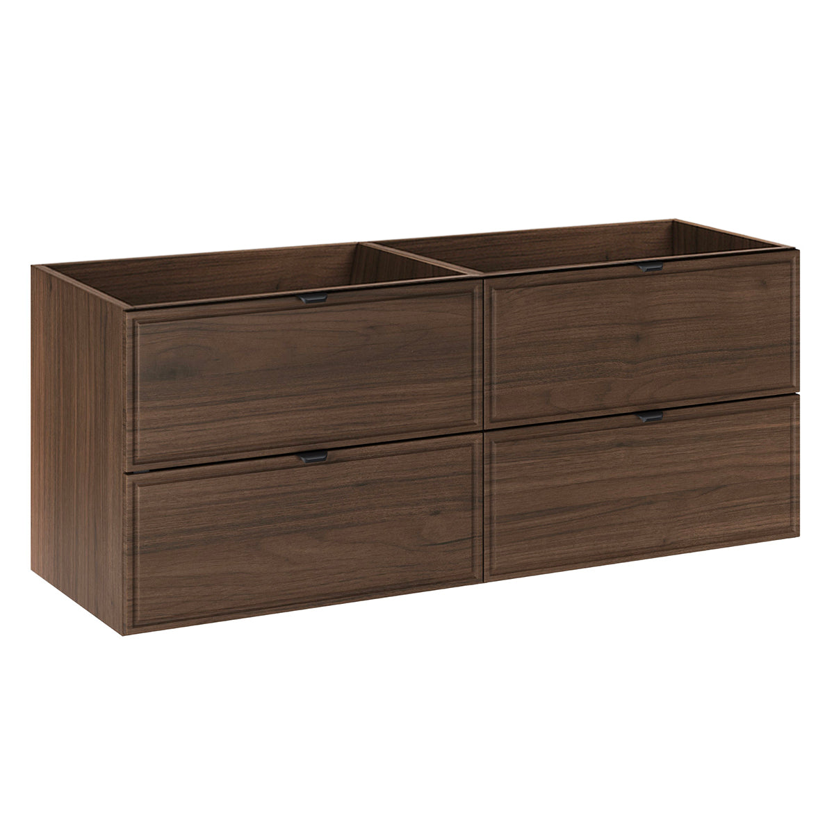 Waschtischunterschrank 120cm Elias Dunkles Holz