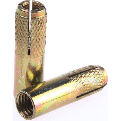 Rs Pro – M10 40 Mm Stahl-einschlaganker – 50er-packung – Für Stahlbeton – Starke Und Dauerhafte Befestigung