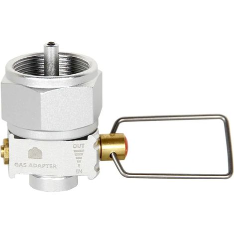 Gas Saver Plus Gasbrenneradapter, Konverter, Geschwindigkeitsregler, Füller, Flachtankadapter, Campinggasadapterventil, Tragbare Kocher Aus Aluminiumlegierung
