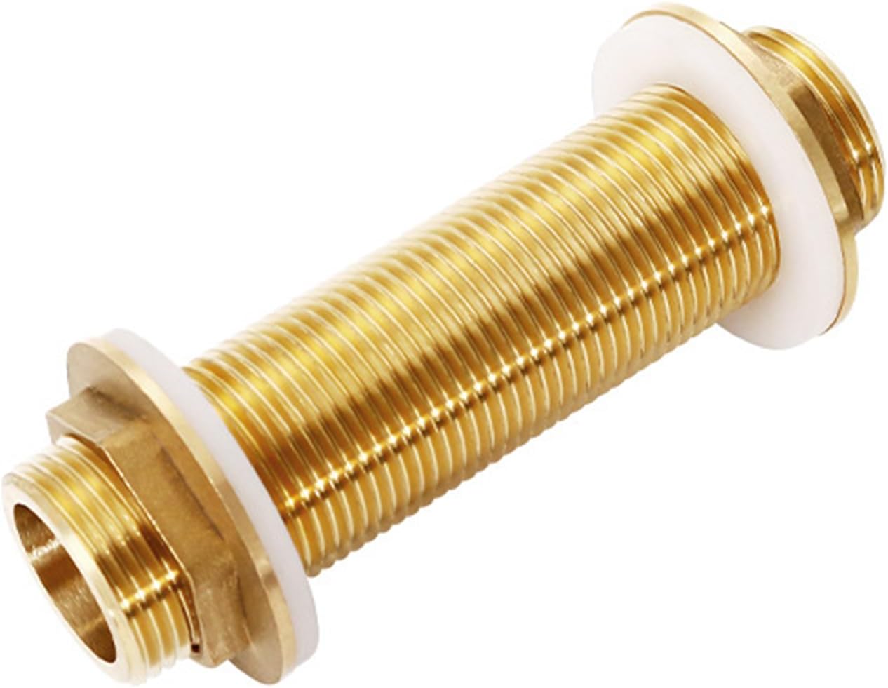 Raccord De Cloison En Laiton 105d0225 G3/4 Pour Réservoir D'Eau - Laiton Doré - Convient Aux Ouvertures De 21 À 26 Mm