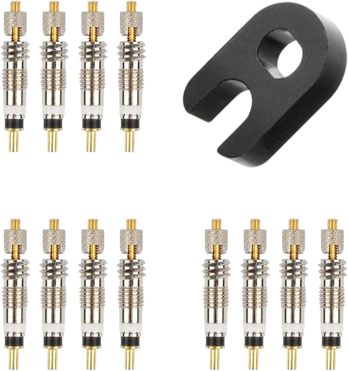 Outil De Démontage D'Obus De Valve De Vélo Français, Adapté Au Remplacement Des Obus De Valve En Laiton Sur Les Vélos De Route/vtt Tubeless.