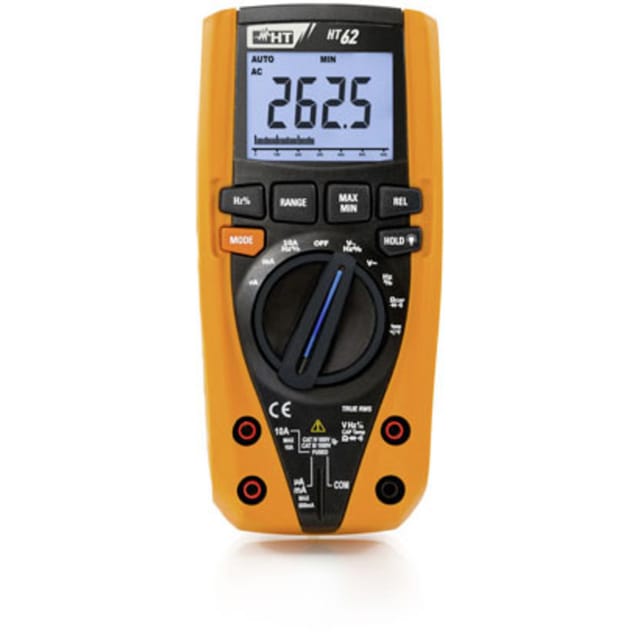 Multimeter digi 600VDC/1mV 10AAC/0,1µA 10ADC/0,1µA 60MOhm Temperaturmessung
