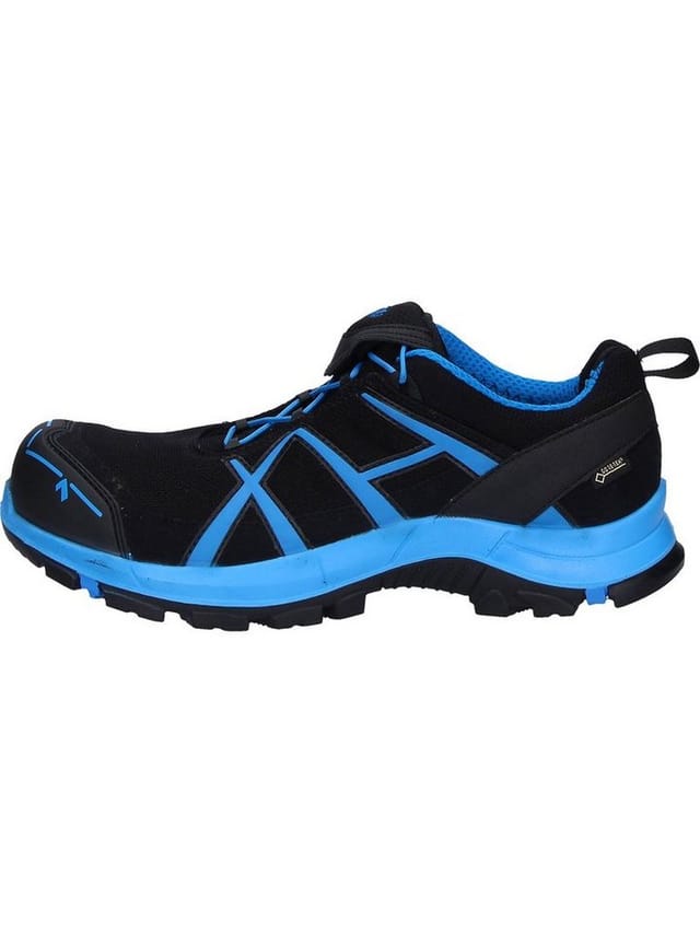 Sicherheitshalbschuh BLACK EAGLE Safety 40.1 low/black-blue, S3, schwarz/blau, Größe UK 4.5 / EU 37