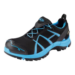 Sicherheitshalbschuh BLACK EAGLE Safety 40.1 low/black-blue, S3, schwarz/blau, Größe UK 15.0 / EU 51
