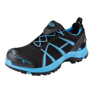 Sicherheitshalbschuh BLACK EAGLE Safety 40.1 low/black-blue, S3, schwarz/blau, Größe UK 14.5 / EU 50