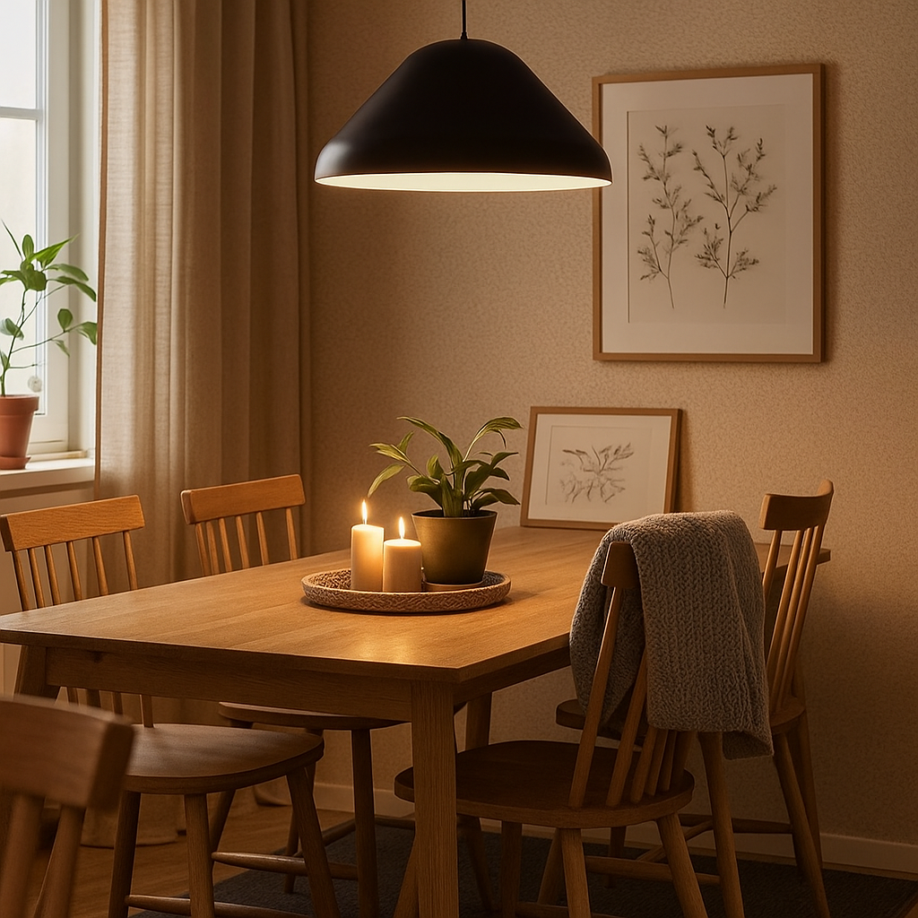 Pendelleuchte Ganeko E27 Schwarz – Moderner Und Funktionaler Stil Mit Abnehmbarem Diffusor