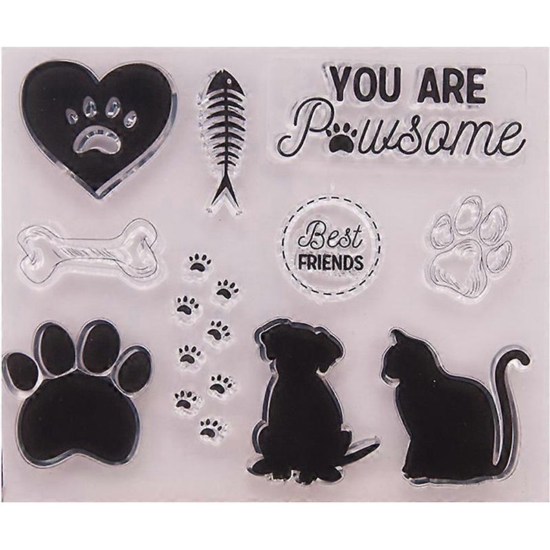 Transparenter Silikonstempel Für Diy-scrapbooking, Zum Dekorieren Von Fotoalben Und Karten