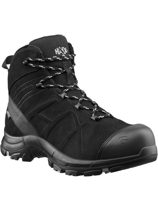 Sicherheitsstiefel BLACK EAGLE Safety 53 mid, S3, schwarz, Größe UK 11.0 / EU 46