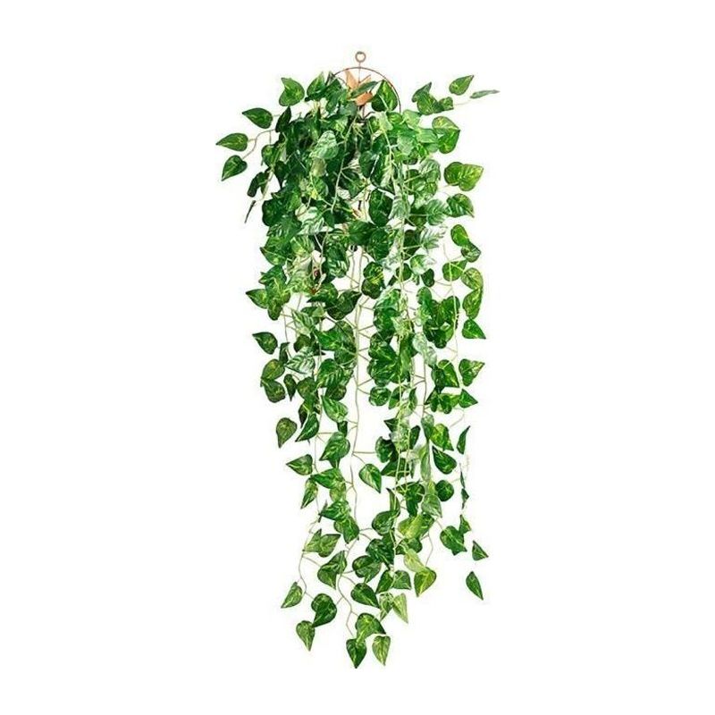 Scindapsus-kunstblätter, Künstliches Grün, Efeu-rankenpflanzen Für Die Innendekoration (scindapsus-blätter Für Den Außenbereich)