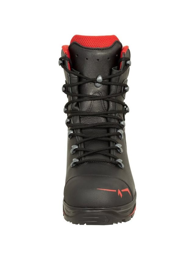 Sicherheitsstiefel TREKKER PRO 2.0, S3, schwarz/rot, Größe UK 8.0 / EU 42