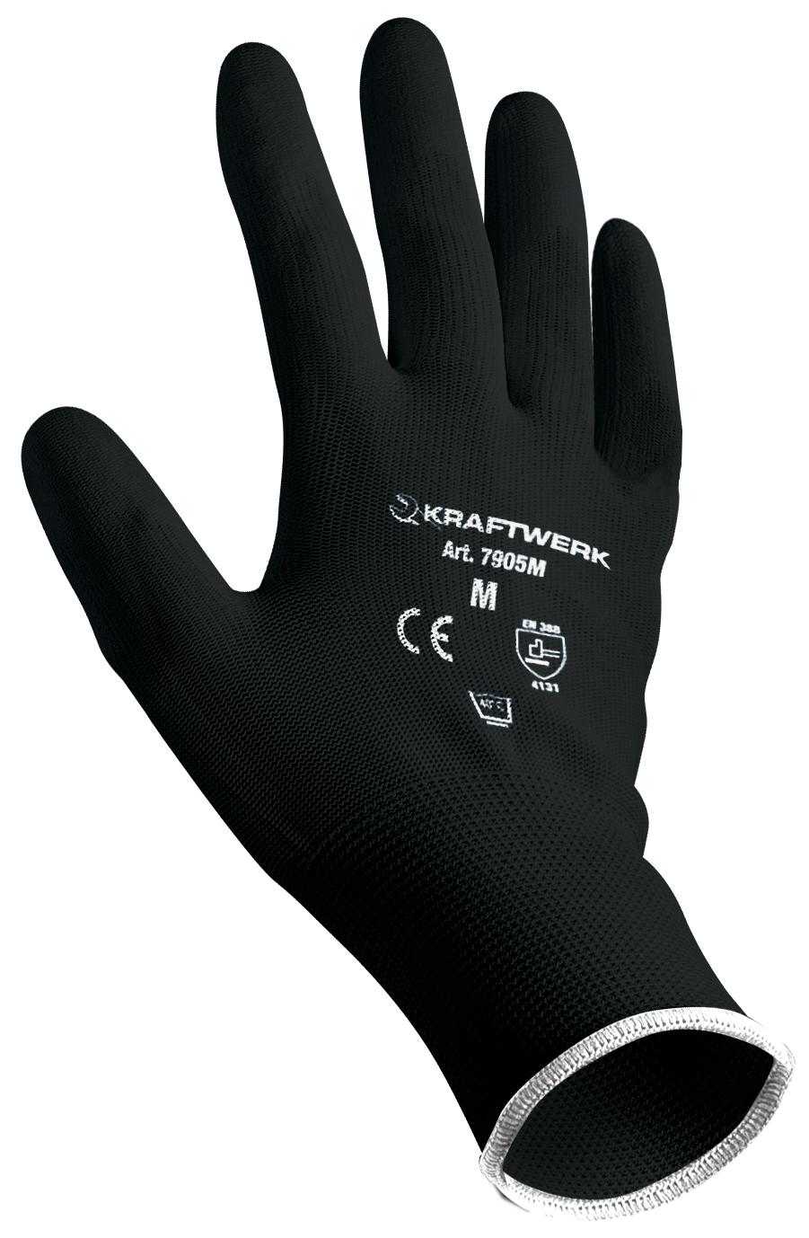 Schutzhandschuhe Kraftwerk 7905 Atmungsaktiv Ölbeständig
